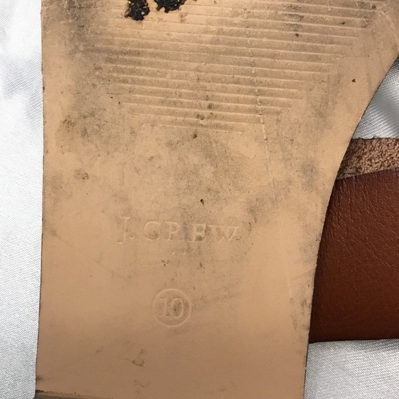 J. Crew Doble Strap Sandals Size 10 - Picture 6 of 7